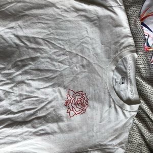 Obey women’s white T-shirt